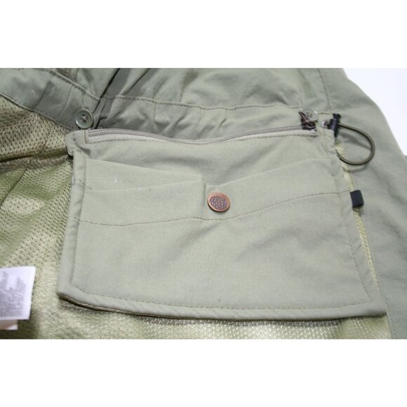 Royal Robbins Discovery Jacket II M Olive Travel Hiking Convertible Pockets - Picture 8 of 11